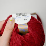 Red Filatura Di Crosa Superior Cashmere + Silk Blend Yarn - 2 Balls