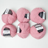Light Pink Filatura di Crosa Zara Wool Yarn - 6 Balls