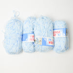 Light Blue Firenza Print Acrylic Yarn - 4 Skeins