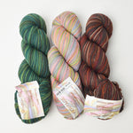 Variegated Cascade Yarns Heritage Wool + Nylon Blend Yarn - 3 Skeins