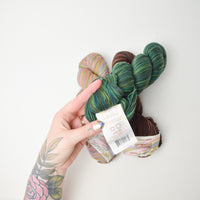 Variegated Cascade Yarns Heritage Wool + Nylon Blend Yarn - 3 Skeins