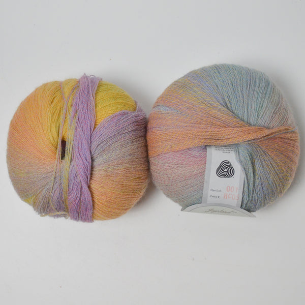 Pastel Variegated Jojoland Harmony Wool Yarn - 2 Balls