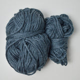 Blue-Gray Chunky Yarn - 2 Skeins