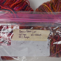 Colorful Variegated Berroco Boboli Lace Wool, Viscose + Acrylic Blend Yarn - 2 Balls