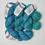Teal Variegated Cascade Yarns 220 Superwash Yarn - 4 Skeins + Extra