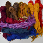 Colorful Crewel Wool Yarn Bundle