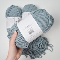 Light Slate Gray Premier Basix Chunky Yarn - 3 Skeins + Extra
