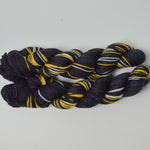 Black + Yellow Boston Bruins Dirty Water Dyeworks Sock Yarn - 2 Skeins