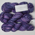 Purple Variegated Madelinetosh Bulky Superwash Merino Wool Yarn - 3 Skeins