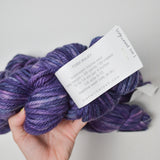 Purple Variegated Madelinetosh Bulky Superwash Merino Wool Yarn - 3 Skeins