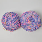 Purple + Pink Madelinetosh Twist Light Superwash Merino Blend Yarn - 2 Balls