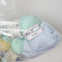 Pastel Bernat Satin Acrylic Yarn - 4 Skeins