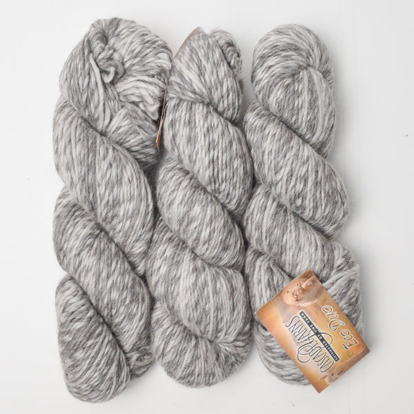 Gray Marled Cascade Yarns Eco Duo Baby Alpaca + Wool Blend Yarn - 3 Skeins