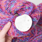 Colorful Variegated Fiesta Wool Blend Yarn - 6 Balls
