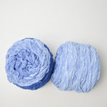 Blue Gradient Chunky Chenille Blanket Yarn - 2 Balls