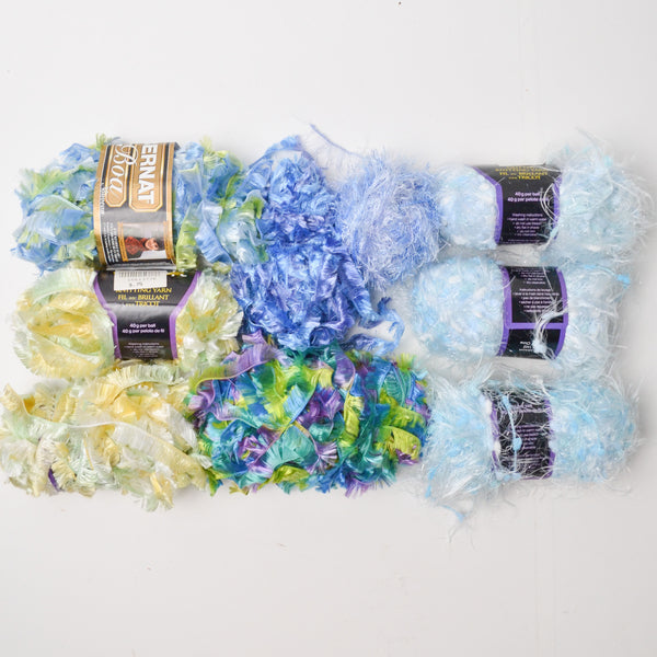 Sparkly + Eyelash Yarn Bundle