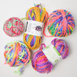 Colorful Variegated Yarn - 5 Skeins