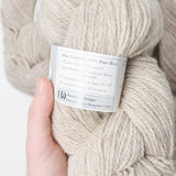Light Brown Harrisville Designs New England Highland Pure Wool Yarn - 6 Skeins