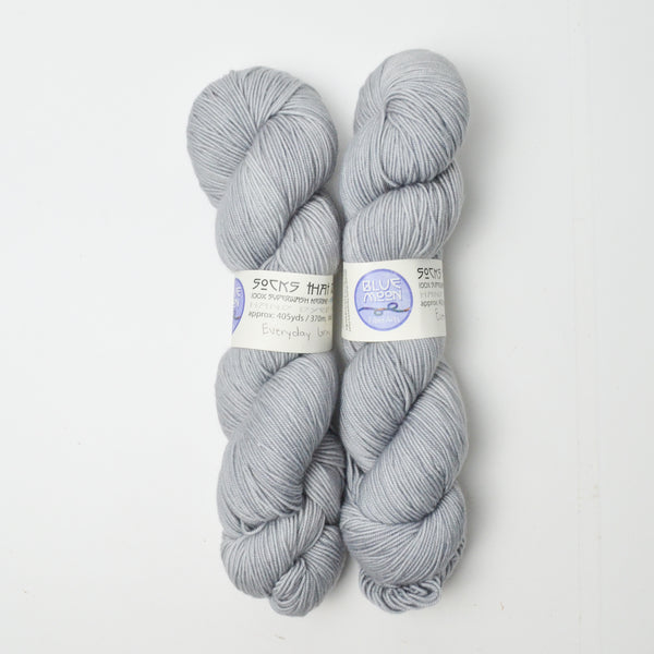 Everyday Gray Socks That Rock Superwash Merino Yarn - 2 Skeins