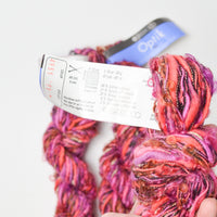 Pink Textured Berroco Optik Yarn - 3 Skeins