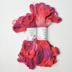 Pink Variegated Cherry Tree Hill Possum Lace Yarn - 2 Skeins