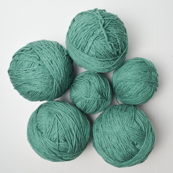 Green Yarn - 6 Balls