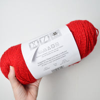 Red Big Twist Acrylic Blend Yarn - 2 Skeins