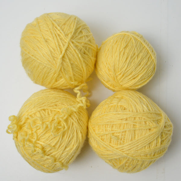 Yellow Yarn - 4 Balls