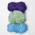 Cool Toned Textured Yarn Bundle - 3 Skeins