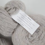 Light Gray KnitCrate Uru.Yarn Chonk Merino Wool + Pima Cotton Super Bulky Yarn - 2 Skeins + Extra