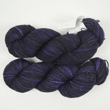 Black + Blue Madeline Tosh Tosh Sock Merino Wool Yarn - 2 Skeins