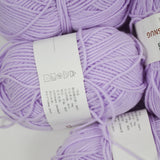 Lavender Soft, Delicate + Snug Yarn - 6 Skeins