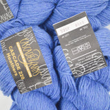 Royal Blue Cascade Yarns 220 Heathers Peruvian Wool Yarn - 3 Skeins