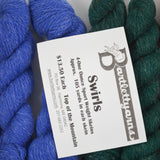 Jewel Tones Bartlett Yarns Swirls Sport Weight Yarn - 8 Skeins