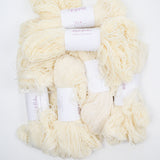 Undyed White Knit Picks Hawthorne Fingering Superwash Highland Wool + Polyamide Yarn - 6 Skeins