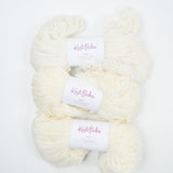 Undyed Knit Picks Bare Superwash Wool + Nylon Yarn - 3 Skeins