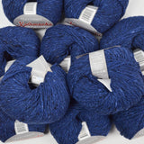 Blue Heather Queensland Collection Kathmandu Aran Merino Wool, Silk + Cashmere Yarn - 10 Balls