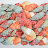 Pastel Rainbow Variegated Lorna's Laces Hand Dyed Merino Wool + Silk Yarn - 11 Skeins