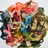 Rainbow Crewel Wool Yarn Bundle