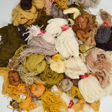 Yellow, Brown + Neutrals Tapestry Yarn Bundle - Over 2 lbs