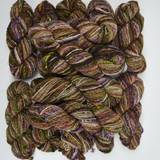 Green, Brown + Purple Variegated Noro Iro Wool + Silk Yarn Bundle - 14 Skeins