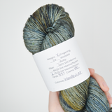 Green + Blue Variegated East Coast Yarn Co. Wanderlust Fingering Weight Superwash Merino Wool + Nylon Yarn - 2 Skeins