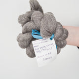 Gray New Zealand 100% 2-Ply Wool Yarn - 3 Skeins