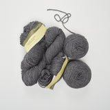 Gray Plymouth Select Worsted Merino Superwash Yarn - 4 Skeins