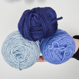 Blue Yarn Bundle