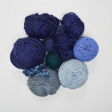 Blue Yarn Bundle
