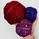 Assorted Malabrigo Single Ply Yarns - 5 Balls