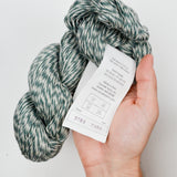 Green + White Cascade Yarns Ultra Pima Quatro Yarn - 4 Skeins