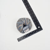Gray Variegated Lana Grossa Due Print Merino + Acrylic Yarn - 6 Balls