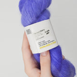 Purple Unlikely Fox Forest Fairy Kid Mohair + Silk Yarn - 2 Skeins